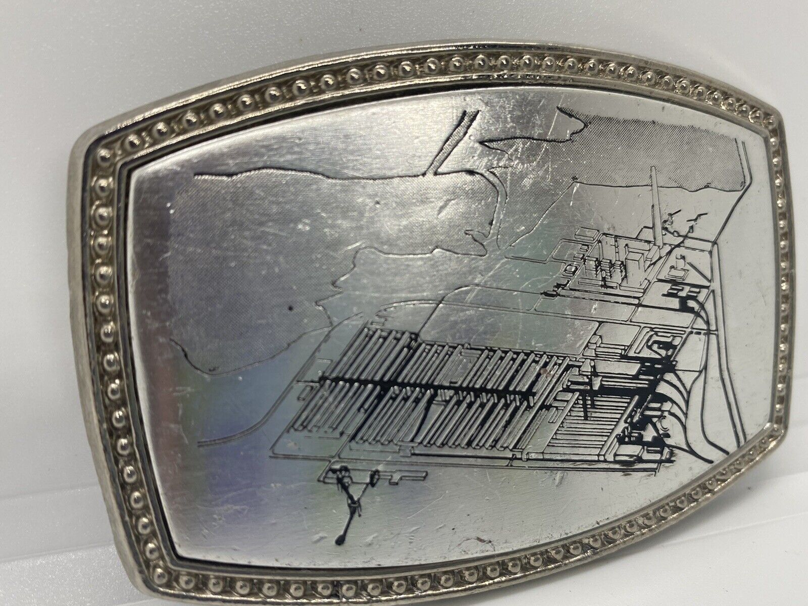 Vintage IN 681 Belt Buckle
