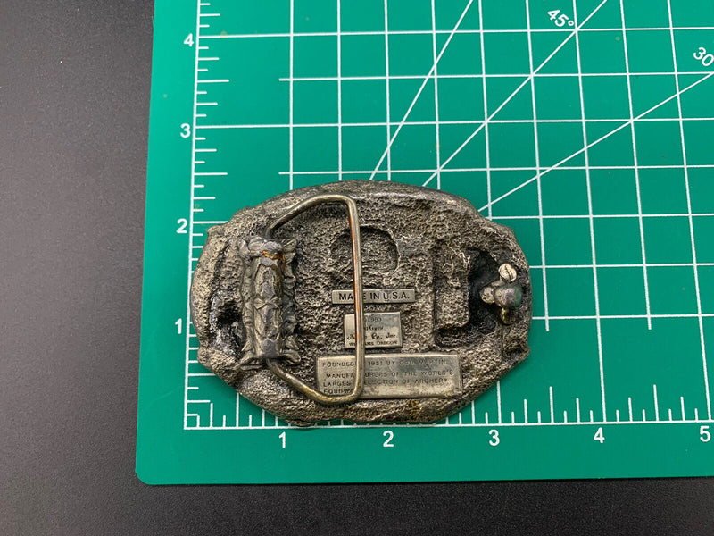 1980's Vintage "Bowhunter" Belt Buckle