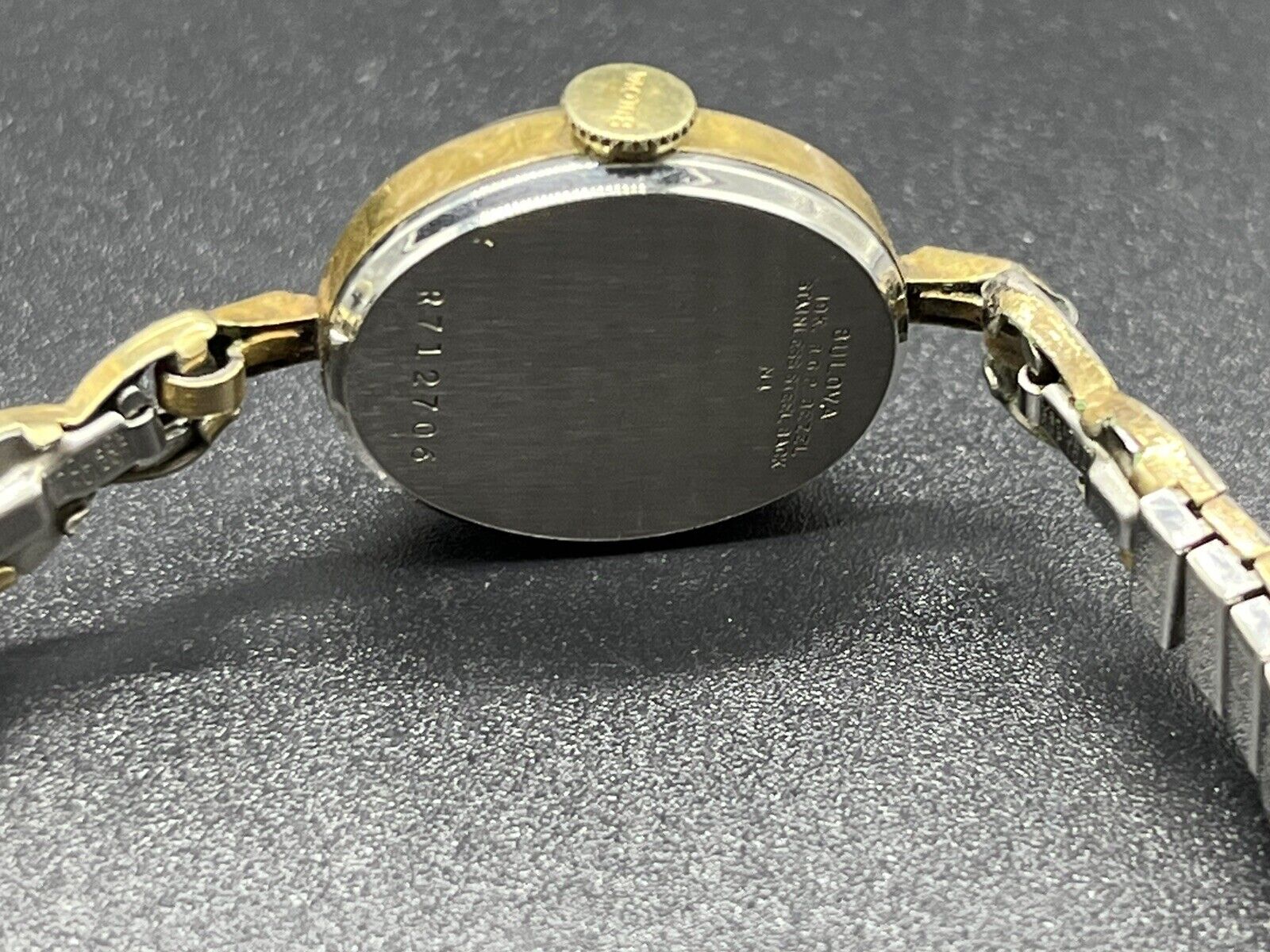Bulova 10K RGP  woman's wind up watch ~For Parts Or Repair ~