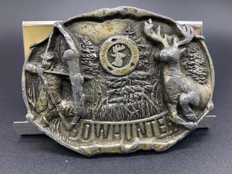 1980's Vintage "Bowhunter" Belt Buckle