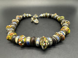 Ancient Islamic? Bead Group of Beads 18” 90Gs