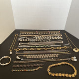 Vintage Signed/Unsigned Jewelry Mixed Lot~Anne Klein~Les Bernard~Dauplaise
