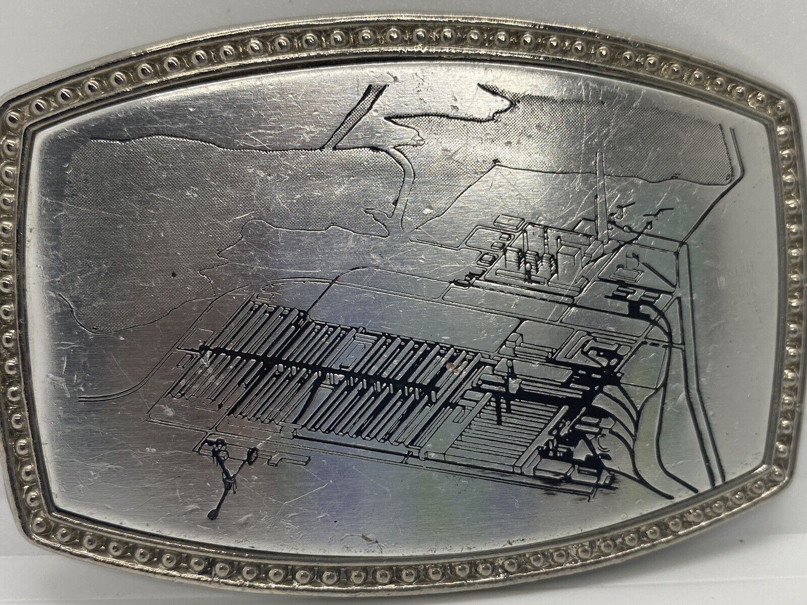 Vintage IN 681 Belt Buckle