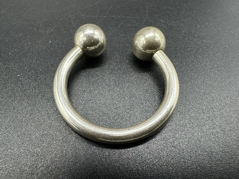 2001 Tiffany & Co 925 Sterling Silver Horseshoe Key Chain Key Ring Fob