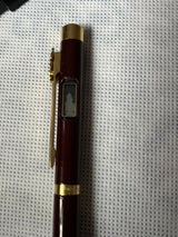 Vintage Mickey Mouse Walt Disney Gold Filled Clock Pen ~Need Ink~
