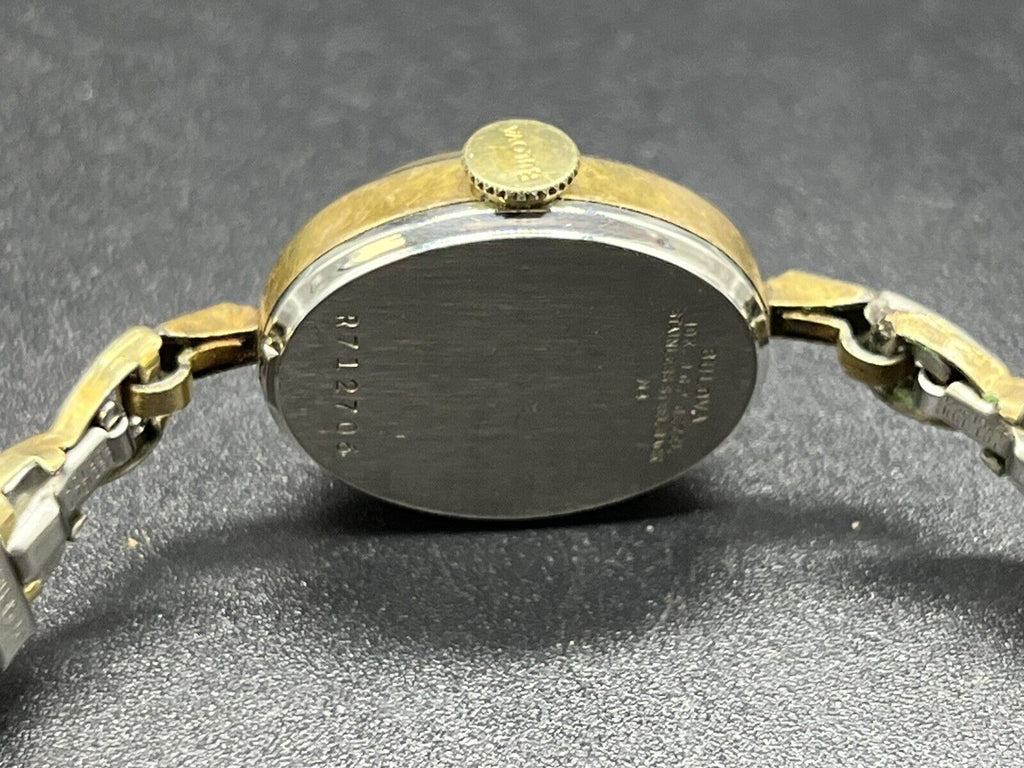 Bulova 10K RGP  woman's wind up watch ~For Parts Or Repair ~