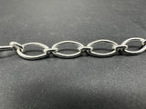 Silver Heart Charm Chain Bracelet 7” 10Gs