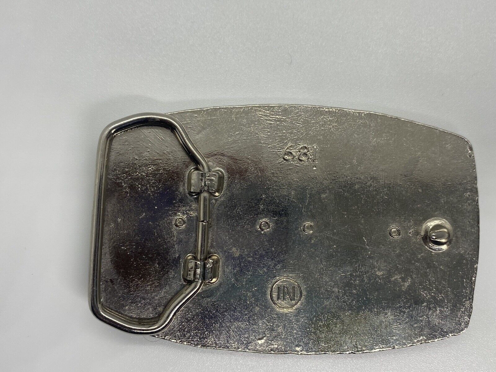 Vintage IN 681 Belt Buckle