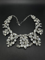 Ann Taylor CRYSTAL STATEMENT NECKLACE “19” 132Gs~Nice Quality!~