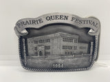 Cassoday KS Belt Buckle 1994 Prairie Queen Festival High School Kansas