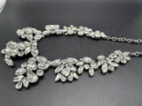 Ann Taylor CRYSTAL STATEMENT NECKLACE “19” 132Gs~Nice Quality!~